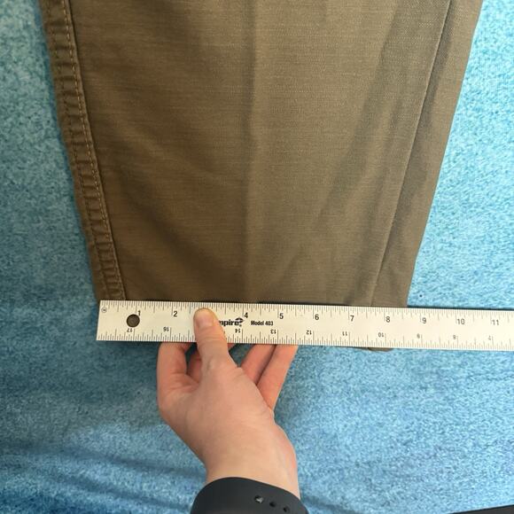 J Brand Mens Straight Leg Cargo Mens Pants 36x32 Olive Green Cotton Fits 36x30.5 - Picture 6 of 16